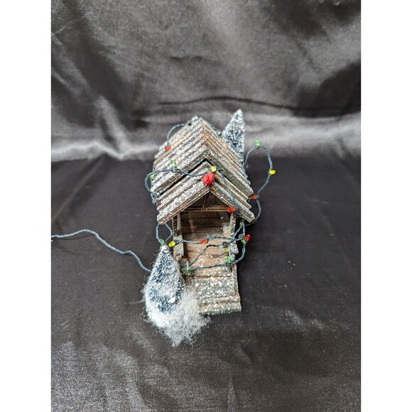 Lemax Wooden Bridge With Trees, Christmas Village Carole Towne Collection w/Box - Picture 12 of 14